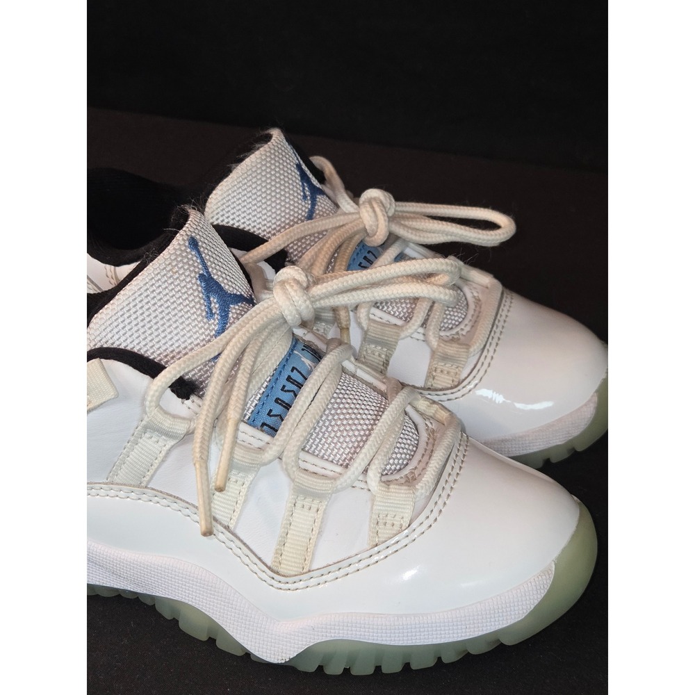 Air Jordan 11 Retro Low Legend Blue Little Kids Shoes Size‎ 11C 505835 117 - Picture 7 of 10